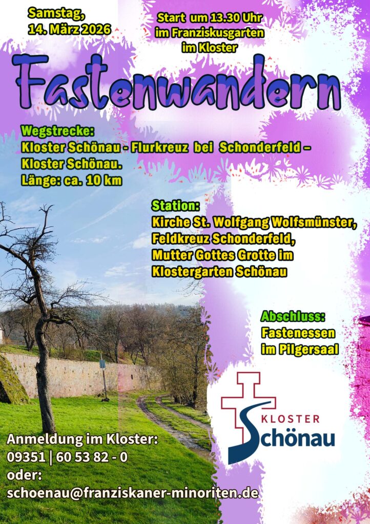 Fastenwandern
Samstag, 14 März 2026,  13.30 Uhr